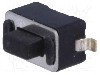 Microintrerupator 3x6mm, OFF-(ON), SPST-NO, NINIGI -