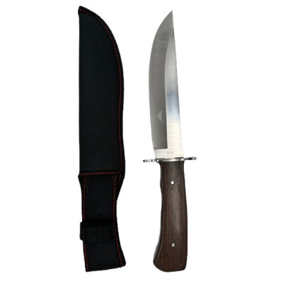 Cutit de vanatoare Wood Knife , IdeallStore&amp;reg; , 33 cm , Husa inclusa foto