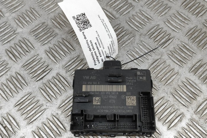 Modul de control ușă st&acirc;nga față AUDI Q4 Sportback F4N 2024 OEM: 1EB959593A | 30344046