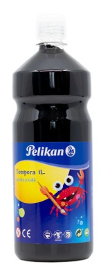 TEMPERA 1L, NEGRU foto