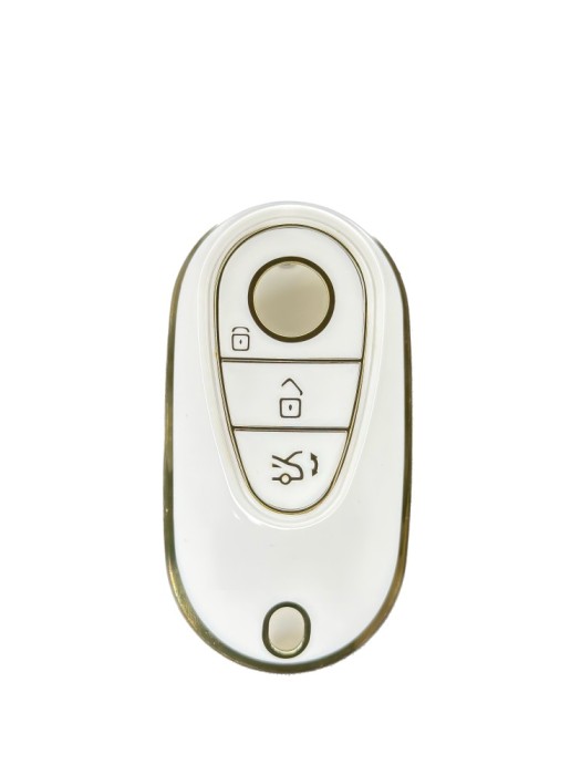 Husa de protectie Premium pentru cheie Mercedes-Benz, material TPU de inalta calitate, compatibila cu S-Class, C-Class, E-Class, G-Class, EQS, W223, W