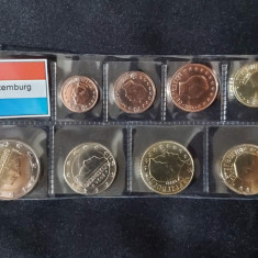 Euro set - Luxemburg 2024 de la 1 cent la 2 euro, 8 monede