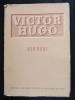 Victor Hugo - Versuri (E.S.P.L.A., 1952; cu un portret de Florica Cordescu)