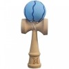 Kendama Originala, Big Cups V3, Rubber Grip, Rulment Metalic, 18 cm, Ata 55 cm, model Albastru