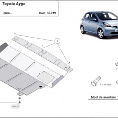 Scut motor metalic Toyota Aygo 2005-2014
