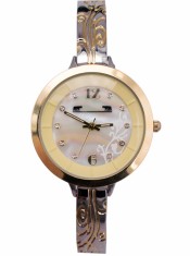 Ceas Dama Matteo Ferari GoldSilver Cream Elegant XII foto