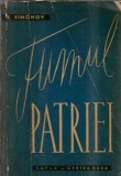 Fumul patriei - Konstantin Simonov, roman clasic literatura straina, Editura Cartea Rusa, 1960, carti vechi, editie colectie