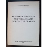 Alexandra Cornilescu - Montague Grammar and The Analysis of Relative Clauses