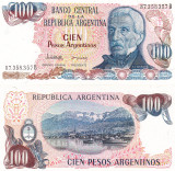 Argentina 100 Pesos 1983 P-315 UNC