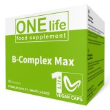 Capsule vegane Vitamina B Complex Max One Life 90 buc