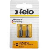 Felo 020 - Set capete de insurubare plat 0.6x3.5 mm 2 bucati