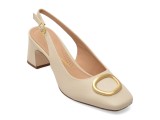 Cumpara ieftin Pantofi eleganti CLARKS bej, FERNIE SLING, din piele naturala
