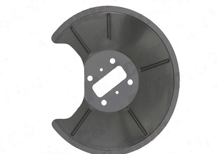 Protectie stropire disc frana Ford Focus (Daw/Dbw/Dnw/Dfw), 09.1998-11.2004 Model Rs, Spate, Dreapta, metal