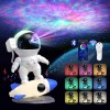 Proiector Galaxy Astronaut &ndash; Lampă Nebuloasă 4-&icirc;n-1 cu Bluetooth și Sunete, Alb