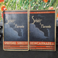 C. Stanulescu Spirit și materie vol. 1-2 Spiritismul subiectiv Reîncarnarea 037