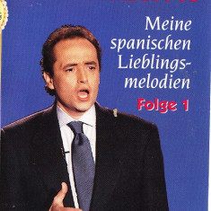 Casetă audio José Carreras ‎– Meine Spanischen LIeblingsmelodien (Folge 1)