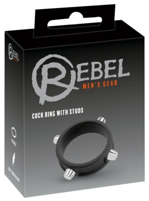 Inle flexibil pentru penis Cock Ring with Studs foto