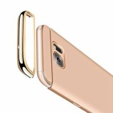 Husa Samsung Galaxy J5 2017 Luxury Gold Plated 3in1 Bumper Protectie Anti-soc Anti-zgarieturi MyStyle
