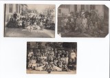 Carte Postala - Petrila Hunedoara - Mina Lonea - Colonia Bratianu - Lot 3 fotografii gradinita ani &#039;30, Necirculata, Fotografie
