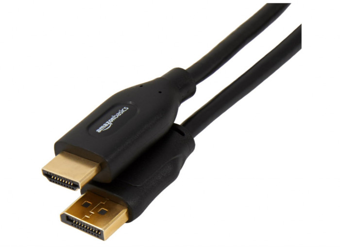 Cablu DisplayPort la HDMI Amazon Basics, unidirectional, 92 cm - RESIGILAT