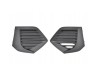 Grila bara protectie, spoiler Peugeot 2008/E-2008, 11.2019-01.2024, montare fata, stanga+dreapta, negru, textura; set (2 buc.); lateral, RapidAuto