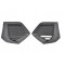 Grila bara protectie, spoiler Peugeot 2008/E-2008, 11.2019-01.2024, montare fata, stanga+dreapta, negru, textura; set (2 buc.); lateral, RapidAuto