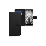 Husa pentru Nokia 2.1 (2018), Piele ecologica, Negru, 45389.01