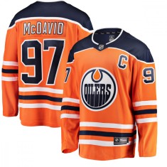Edmonton Oilers tricou de hochei #97 Connor McDavid Breakaway Alternate Jersey - M foto