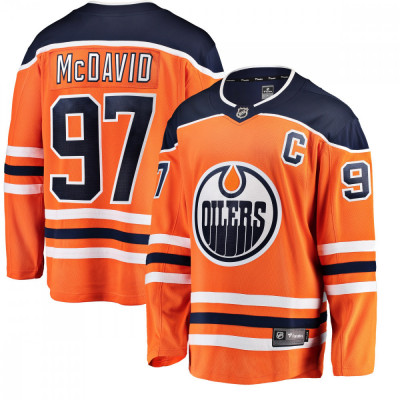Edmonton Oilers tricou de hochei #97 Connor McDavid Breakaway Alternate Jersey - XL foto