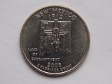 QUARTER DOLLAR 2008 USA-COMEMORATIVA-NEW MEXICO