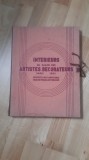 Interieurs au Salon des Artistes Decorateurs Paris 1932 (1932) MAPA CU 48 DE PLANȘE arhitectura design Rene Lalique