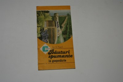 Bauturi spumante in gospodarie - Ion M. Pusca foto