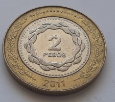 183. Moneda Argentina 2 pesos 2011 foto