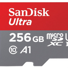 Card de memorie SanDisk Micro SD Ultra, 256GB, Clasa 10, 150 MB s - RESIGILAT