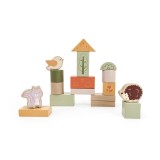 Set cuburi din lemn 50 buc - Padure, Viga