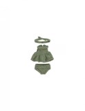 Set imbracaminte cu rochita pentru papusa fetita 21 cm, MINILAND