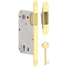 Broască magnetică auriu lucios 90/50 cheie