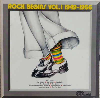 Vinil 2xLP Various &amp;ndash; Rock Begins Vol. I 1949-1956 (G+) foto