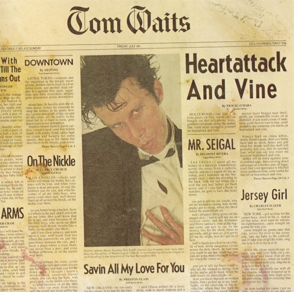 CD Tom Waits &ndash; Heartattack And Vine (-VG)