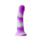 Dildo Clasic Colours Pleasures Yum Yum, Mov, 17.5 cm, NS Toys