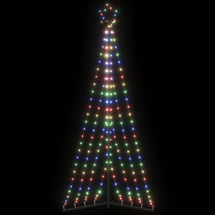 Pom de Crăciun LED 339 LED-uri colorate 187 cm