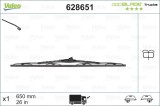 VALEO 628651 OPTIBLADE TRUCKS lamela stergator