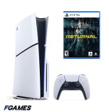 Consola Sony Playstation 5 Slim, Ps5 Disk Edition 1tb + Returnal PlayStation 5, Second-Hand