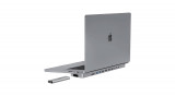INVZI MagHub 12in2 USB-C dokkol&oacute;&aacute;llom&aacute;s / hub MacBook Pro 13&quot; / 14&quot; SSD t&aacute;lc&aacute;val (sz&uuml;rke)
