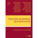 Polg&aacute;ri nem peres iratmintat&aacute;r