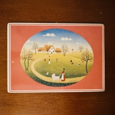 CARTE POSTALA VILBO CARD- PORTELAN FIN VILLEROY & BOCH- TOAMNA- WILMA LANGHAMMER