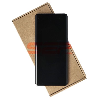 LCD+Touchscreen cu Rama OPPO Find X2 NEO BLACK Original Service Pack foto