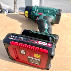 Adaptor acumulator Einhell PXC 18v la corp Parkside x20v foto
