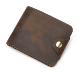 Cumpara ieftin Portofel barbati, BUSY LDY&amp;GTM&reg; Echo, piele naturala premium, buzunar carte identitate, sloturi card, permis, maro