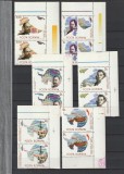 ROMANIA 1986 LP 1163 CERCETATORI ROMANI IN ZONELE POLARE PERECHE VERTICALA COLT DE COALA MNH